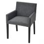 Black / Gunnared Dark Gray
