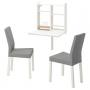 White / Knisa Light Gray