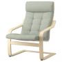 Birch Veneer / Gunnared Light Green