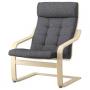 Birch Veneer / Gunnared Dark Gray