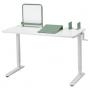 White / Light Gray / Green