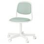 White / Vissle Light Green