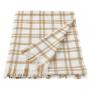 White Dark Beige / Check