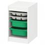 White Gray / Green
