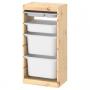 Light White Stained Pine White / Gray