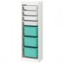 White / White Turquoise